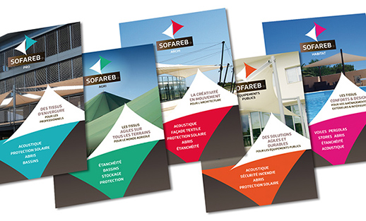Plaquettes de Sofareb pour les pros, particuliers, agriculteurs, collectivités et architectes
