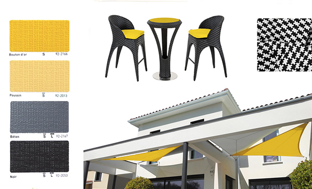 tendance deco 2017 exterieurs protection bâche de qualité baches bache bâches étanchéité professionnel professionnelle bâches sur-mesure bache sur mesure protection protections solaire ombrage structure professionnelle architecture architectural design terrasse jardin vendée