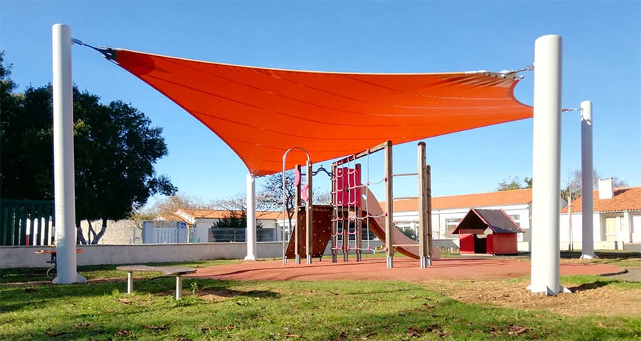 voile d’ombrage architecturale