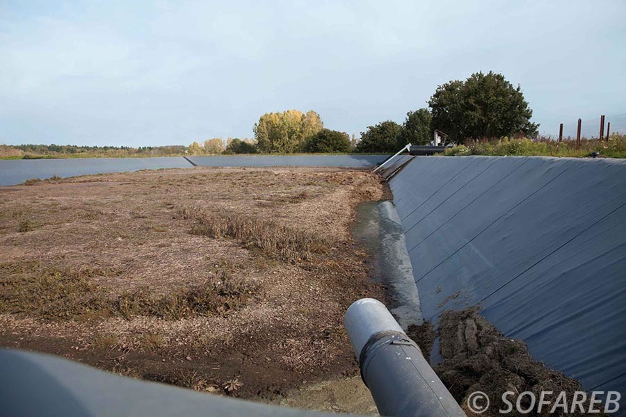 BASSINS-FOSSE A LISIER-ETANCHE-GEOMEMBRANE-AGRICULTEUR