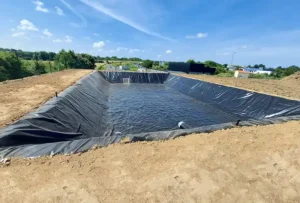 Bassin de stockage et étanchéité